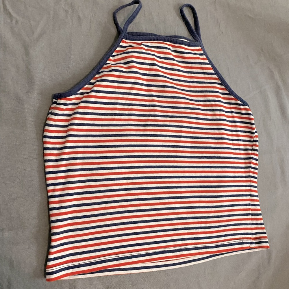 Striped Crop Top